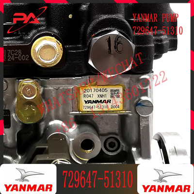 JISION High Quality Excavator part 4D88E X4 PC55 Diesel Engine Fuel Pump 729647-51310