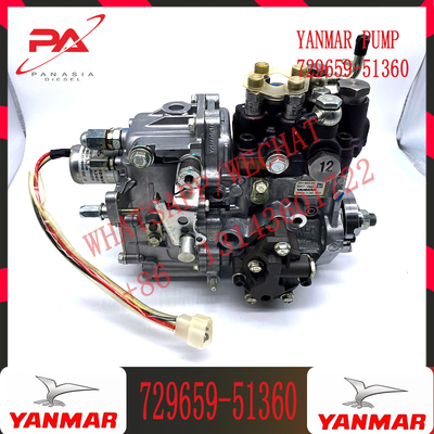 JISION Excavator Spare Parts 4TNV88 Fuel Injection Pump Assembly 729659-51360 729688-51350
