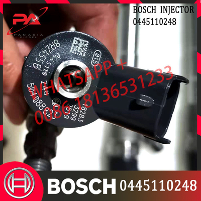 Common Rail Injector 0445110248 Diesel Engine Parts 504088823