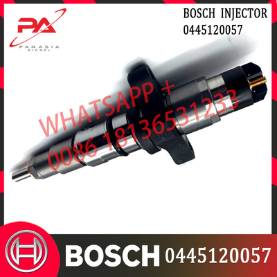 Common Rail Assembly Diesel Fuel Injector 0445120057 With Nozzle For  Fiat