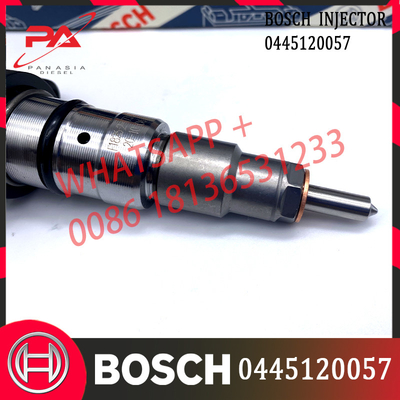 Common Rail Assembly Diesel Fuel Injector 0445120057 With Nozzle For  Fiat