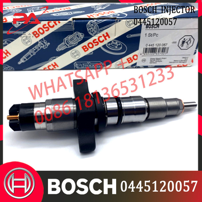 Common Rail Assembly Diesel Fuel Injector 0445120057 With Nozzle For  Fiat