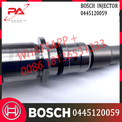 0445120059 BOSCH Diesel Fuel Injectors 6754113011 For Cummins QSB 6D107 Engine Parts