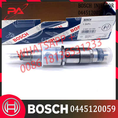 0445120059 BOSCH Diesel Fuel Injectors 6754113011 For Cummins QSB 6D107 Engine Parts