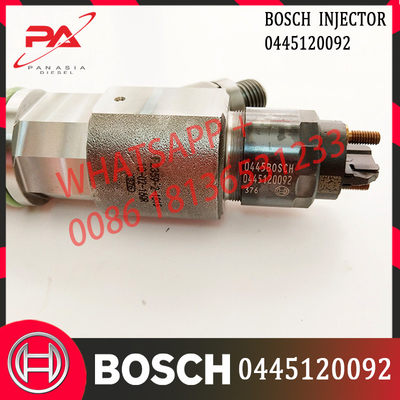 Common Rail Assembly Diesel Fuel Injector 0445120092 With Nozzle DLLA137P1648