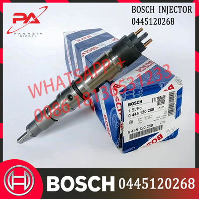 Common Rail Diesel Fuel Injector Assembly 0445120080 0445120268 With Nozzle