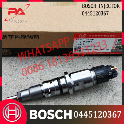 Common Rail Fuel Injector 0445120367 5283840 Excavator Diesel Fuel Injector For Bosch