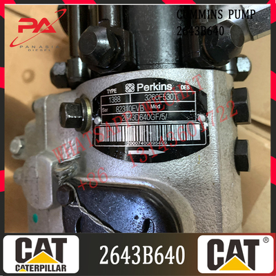 V3260F534T V3349F333T 3349F260T 2643D640 2644H032RT 4 cylinder pump fuel injection pump for Perkins engine 1104C