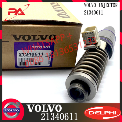 Fuel Injector 21371672, 21340611,20972225, 20584345, Common Rail Injector 21340611 for V-O-L-V D13A D13D engine EC480