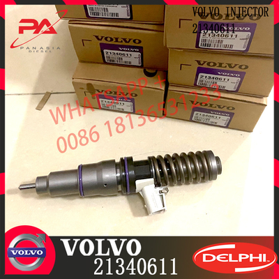 Fuel Injector 21371672, 21340611,20972225, 20584345, Common Rail Injector 21340611 for V-O-L-V D13A D13D engine EC480