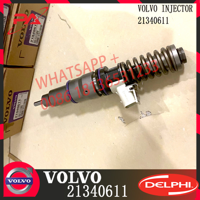 Fuel Injector 21371672, 21340611,20972225, 20584345, Common Rail Injector 21340611 for V-O-L-V D13A D13D engine EC480