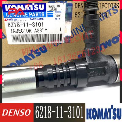Common Rail Diesel Fuel Injector 6218-11-3101 095000-0560 095000-0562 For Komatsu