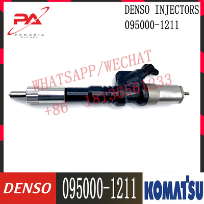 095000-1211 6156-11-3300 Fuel Nozzle Injector For Denso Komatsu Excavator