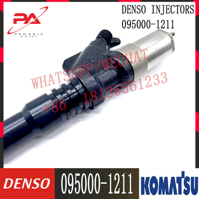 095000-1211 6156-11-3300 Fuel Nozzle Injector For Denso Komatsu Excavator