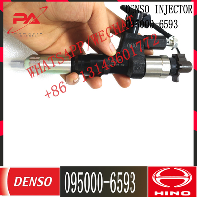 High Quality Diesel Common Rail Fuel Injector 095000-6593 0950006593 For HINO J08E