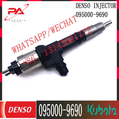 Diesel Fuel Injector Common Rail Injector Assembly 095000-9690 for KUBOTA V3800 1J500-53051
