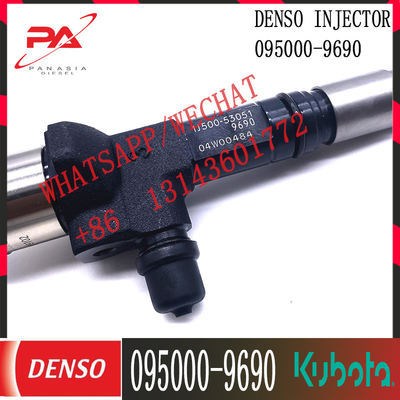 Diesel Fuel Injector Common Rail Injector Assembly 095000-9690 for KUBOTA V3800 1J500-53051