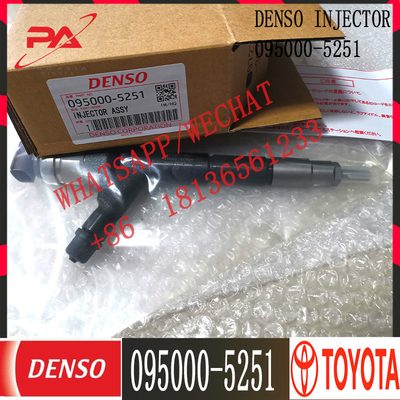 diesel fuel common rail injector 095000-5250 095000-5251 for 1KD-FTV original injector 23670-30070