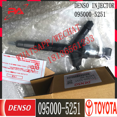 diesel fuel common rail injector 095000-5250 095000-5251 for 1KD-FTV original injector 23670-30070