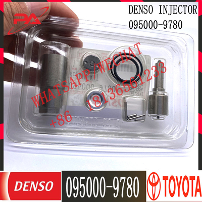 Diesel inyectores 1KD FTV Fuel Injector 23670-51031 With DENSO fuel spray nozzle  095000-9780