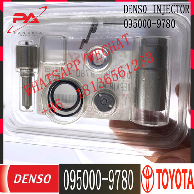 Diesel inyectores 1KD FTV Fuel Injector 23670-51031 With DENSO fuel spray nozzle  095000-9780