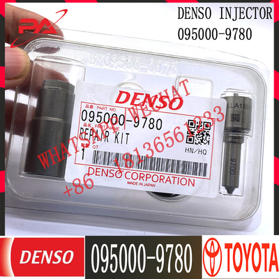 Diesel inyectores 1KD FTV Fuel Injector 23670-51031 With DENSO fuel spray nozzle  095000-9780