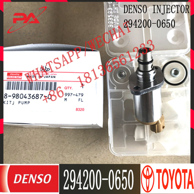 Common Rail System Control Valve Fuel Injection Pump SCV Valve 294200-0650 for TOYOTA Dnya S05D ISUZU D-MAX