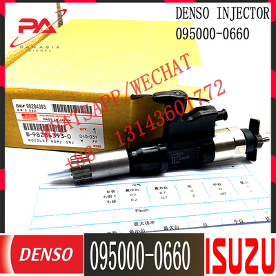 common rail injector 095000-0660 8982843930 8-98284393-0 injector for ISUZU 4HK1 6HK1 engine injector nozzle 095000-0660