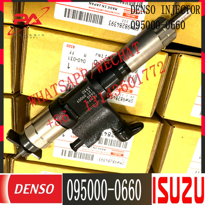 common rail injector 095000-0660 8982843930 8-98284393-0 injector for ISUZU 4HK1 6HK1 engine injector nozzle 095000-0660