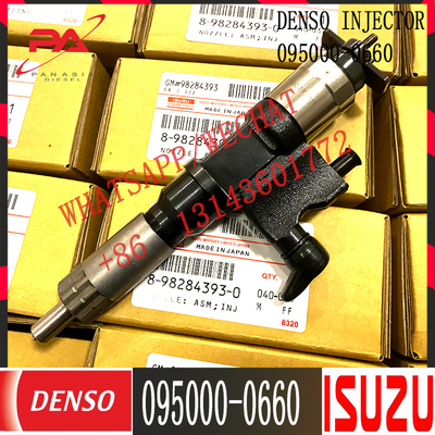 common rail injector 095000-0660 8982843930 8-98284393-0 injector for ISUZU 4HK1 6HK1 engine injector nozzle 095000-0660