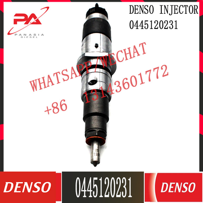 common rail injector 0445120231 for Cummins QSB 4.5 5.9 6.7 Komatsu PC200-8 injector 6754-11-3010 4945969 5263262