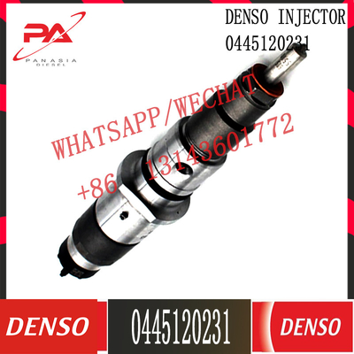 common rail injector 0445120231 for Cummins QSB 4.5 5.9 6.7 Komatsu PC200-8 injector 6754-11-3010 4945969 5263262