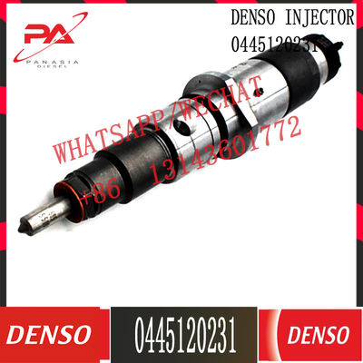 common rail injector 0445120231 for Cummins QSB 4.5 5.9 6.7 Komatsu PC200-8 injector 6754-11-3010 4945969 5263262