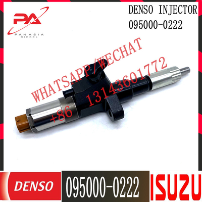Diesel Engine Common Rail Injector 095000-0222 1-15300347-3 For ISUZU 6SD1