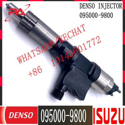 common rail injector 095000-9800 for ISUZU truck diesel pump injector 0950009800 for ISUZU high pressure engine