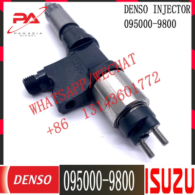 common rail injector 095000-9800 for ISUZU truck diesel pump injector 0950009800 for ISUZU high pressure engine