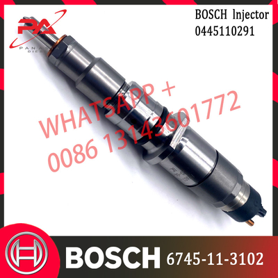 0445120236 6745-11-3102 Common Rail Diesel Fuel Injector QSL9 QSC8.3 3973060 5263308