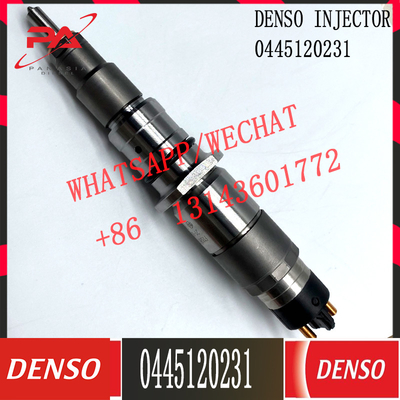 PC300-8 Excavator Rail Diesel Engine Fuel Injector 5263262 0445120231 0445120236 0445120029