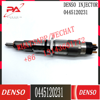 PC300-8 Excavator Rail Diesel Engine Fuel Injector 5263262 0445120231 0445120236 0445120029