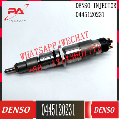 PC300-8 Excavator Rail Diesel Engine Fuel Injector 5263262 0445120231 0445120236 0445120029