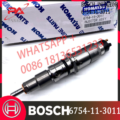 0445120231 Diesel Fuel Injector 6754-11-3011 6754-11-3100, 4945969 5263262 397637 for S6D107 PC200-8