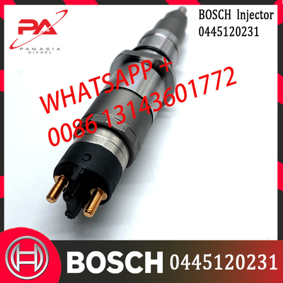 Genuine Diesel Fuel Injector 0445120231 6754-11-3011 6754113011 For KOMATSU PC200-8 Excavator