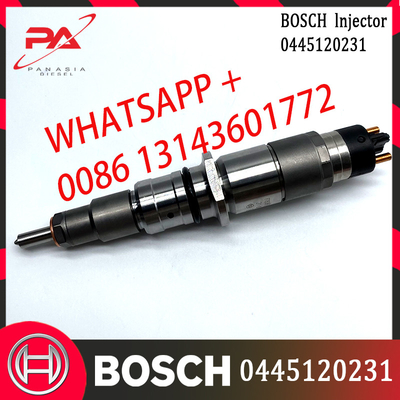 Genuine Diesel Fuel Injector 0445120231 6754-11-3011 6754113011 For KOMATSU PC200-8 Excavator