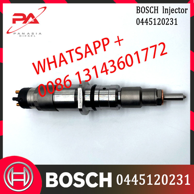 Genuine Diesel Fuel Injector 0445120231 6754-11-3011 6754113011 For KOMATSU PC200-8 Excavator