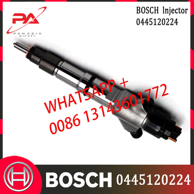 Bos-ch Diesel Common Rail Fuel Injector 0445120170 0445120224 For 612600080618 WEICHAI WP10