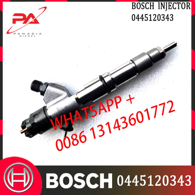 Common Rail Diesel Fuel Injector 0445 120 343 612640080031 0445120343 For Weichai WD10-EU4