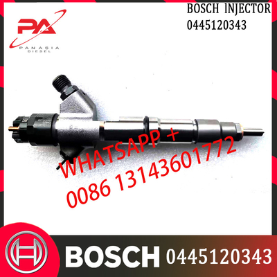 Common Rail Diesel Fuel Injector 0445 120 343 612640080031 0445120343 For Weichai WD10-EU4