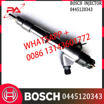 Common Rail Diesel Fuel Injector 0445 120 343 612640080031 0445120343 For Weichai WD10-EU4