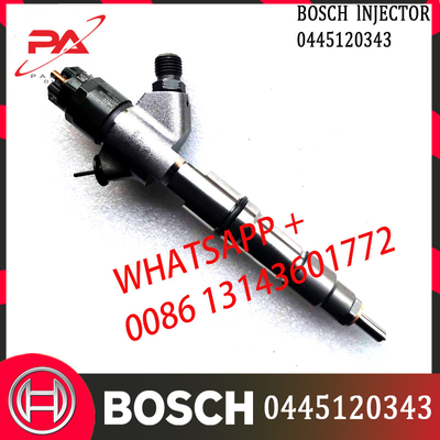 Common Rail Diesel Fuel Injector 0445 120 343 612640080031 0445120343 For Weichai WD10-EU4