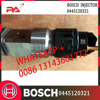 0445120321 Genuine Diesel Common Rail Fuel Injector 0445120445 200V10100-6126